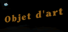 Objet d'art page